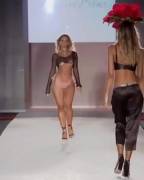 Sexy runway strut.