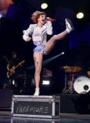 Hayley Williams on stage