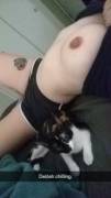 My cat chilling. [F]