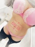 Mom's bored at work today and being naughty 