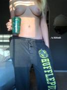 Coffee and pajamas! [f]