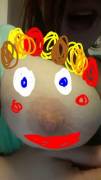 My creepy Halloween clown tit muhahaha