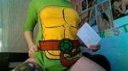 whore with a half shell ;P