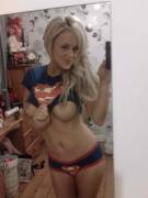 She's a super girl