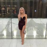 Tiny Asian in a tiny Dress