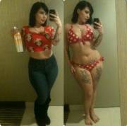 Before after