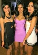 Those dresses are pretty tight