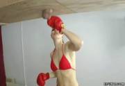 Good ol' fashioned ball punching