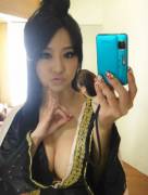 Awesome asian boobage