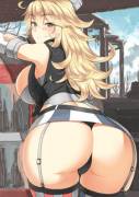 Iowa's thick rear~