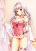 Her new Lingerie