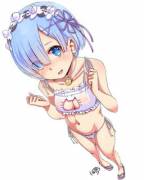 Rem in a neko bra （≧∇≦）