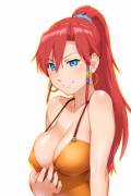 Sweet redhead from Suisei no Gargantia.