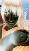 This negative picture of me lactating