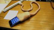 The creepiest phone charger (x/post /r/gifs)