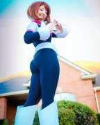 Kissy Cosplay as Ochaco (My Hero Academia)