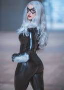 Enji Night as Black Cat (Spider-Man)