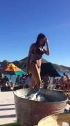 Yovanna Ventura twerks in Los Cabos