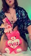 i love my pink toys!