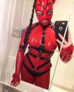 All Red Selfie