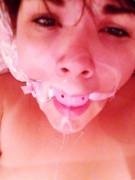 Pink ballgag