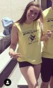 She takes horrible pictures, but you can tell her body is marvelous.