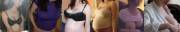 Some pre- to post-preggo transformations