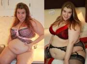 My One Year Comparison :)