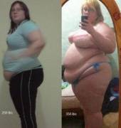 100 pound weight gain