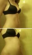Thin to Maxed out bloat via shower enema