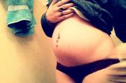 Food baby gif