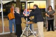 giving an old lady a case of PBR as a gift and everyone claps.