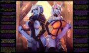 The Draenei have certain ways of dealing with assassins [Futa on female, magic fuckery]