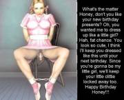 Birthday Present (x-post from /r/Sissyperfection)