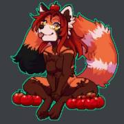 Apples plz!~ Pixel portrait by me (RiverofStars)