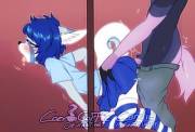 Stuck in the gloryhole [Mou]