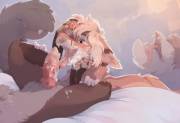 Who doesn't like being cuddled and creamed at the same time?