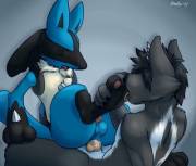 Lucario paws