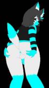 I tried drawing backsack x3
