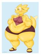 Thicc Alphys [F] (lamarkey)