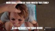 Mother blowjob