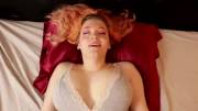 Your ginger mommy opens her tits out for your bully while getting drilled.