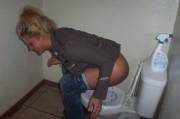 Bitch please?! Just sit your ass down, your nasty ass has seen worse!