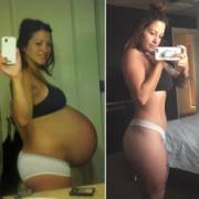 She told me she was on the pill.... I hope her boyfriend doesn't get too mad! [pregnancy progression]