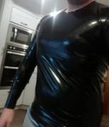 Can't believe I now get to wear latex for a living! Starting my new job tomorrow 