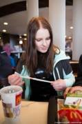 A girl's gotta eat