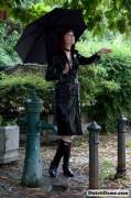 In the rain