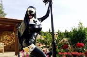 Naughty rubber nun