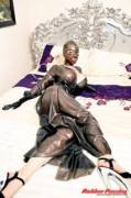 Lounging in rubber