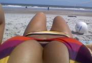 Pov at the beach